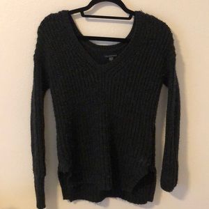 Dark Grey (XXS) American Eagle Knit Sweater